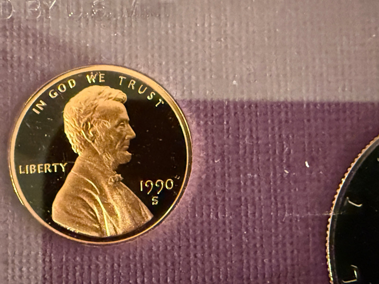 1990 US Mint Proof Set San Francisco Original Packaging Complete Set