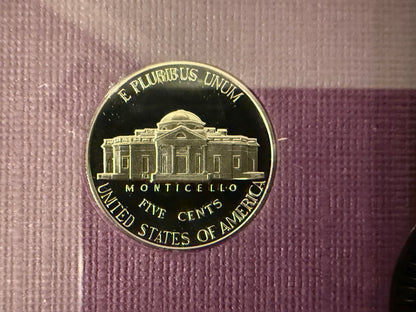 1990 US Mint Proof Set Original Government Packaging Complete