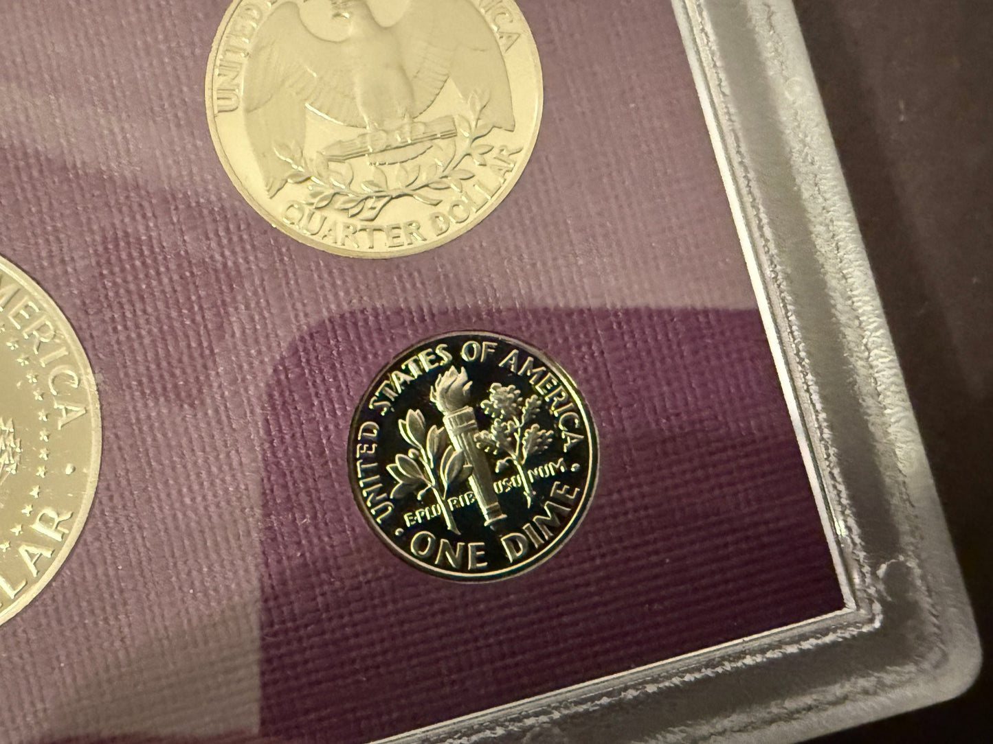 1990 US Mint Proof Set Original Government Packaging Complete