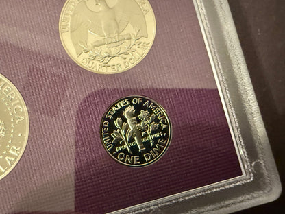 1990 US Mint Proof Set Original Government Packaging Complete
