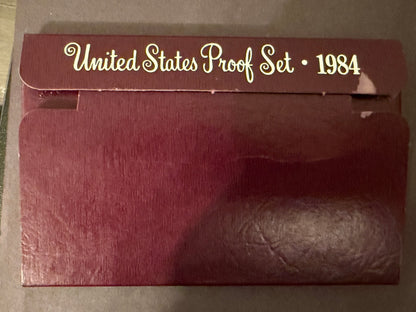 1984 US Proof Set San Francisco Mint Original Packaging Complete Set