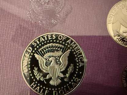 1990 US Mint Proof Set Original Government Packaging Complete
