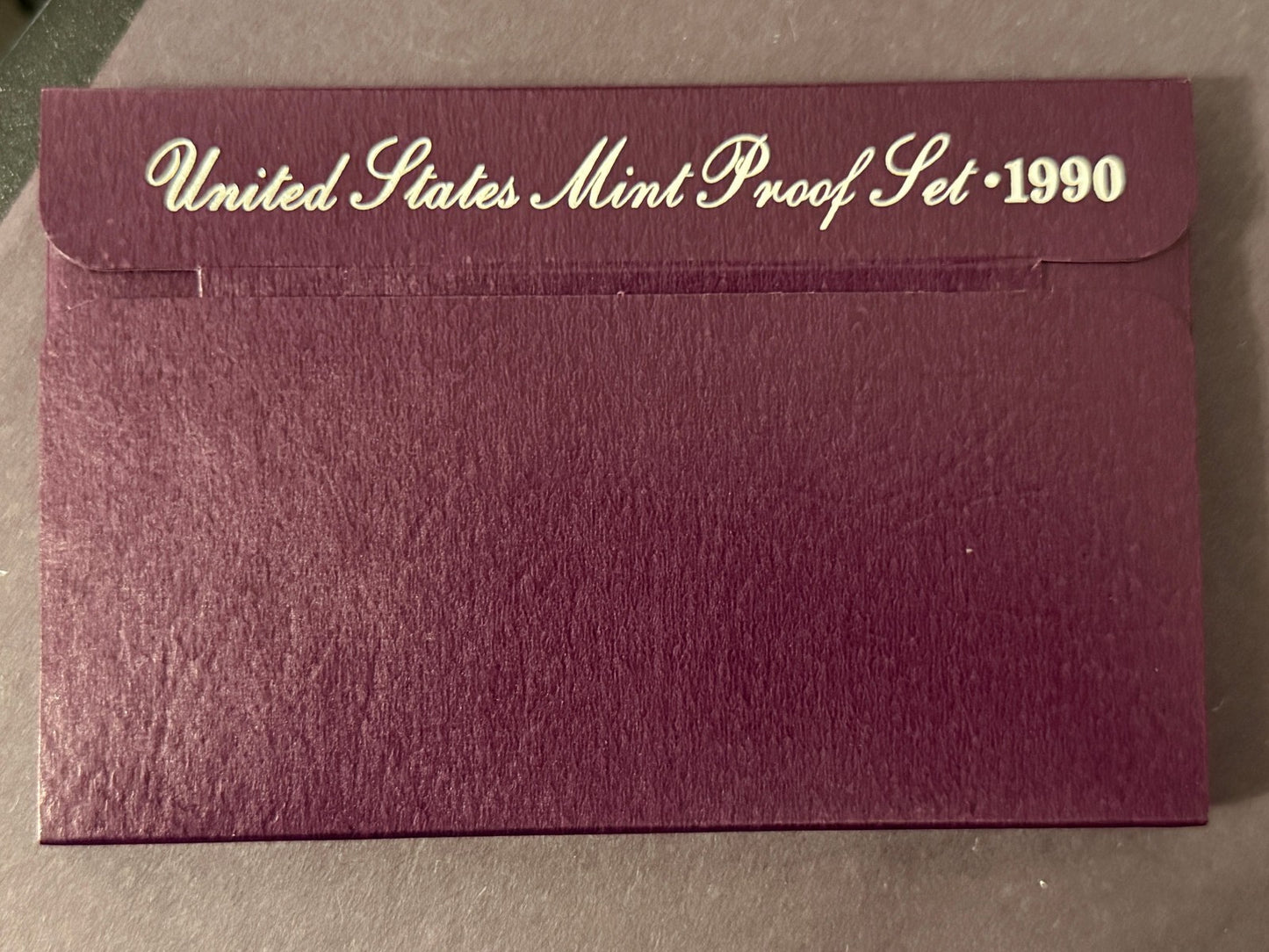 1990 US Mint Proof Set San Francisco Original Packaging Complete Set