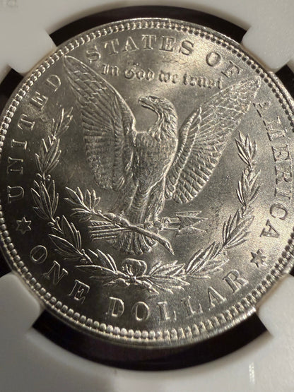 1886 Morgan Silver Dollar US Coin Fine Silver Circulated