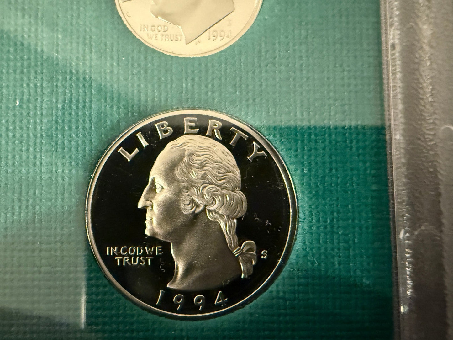1994 US Mint Proof Set San Francisco S Mint Original Packaging