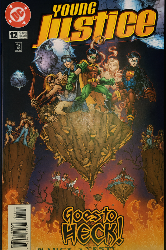 Young Justice #12 1999 DC Comics Goes to Heck Near Mint Comic Book