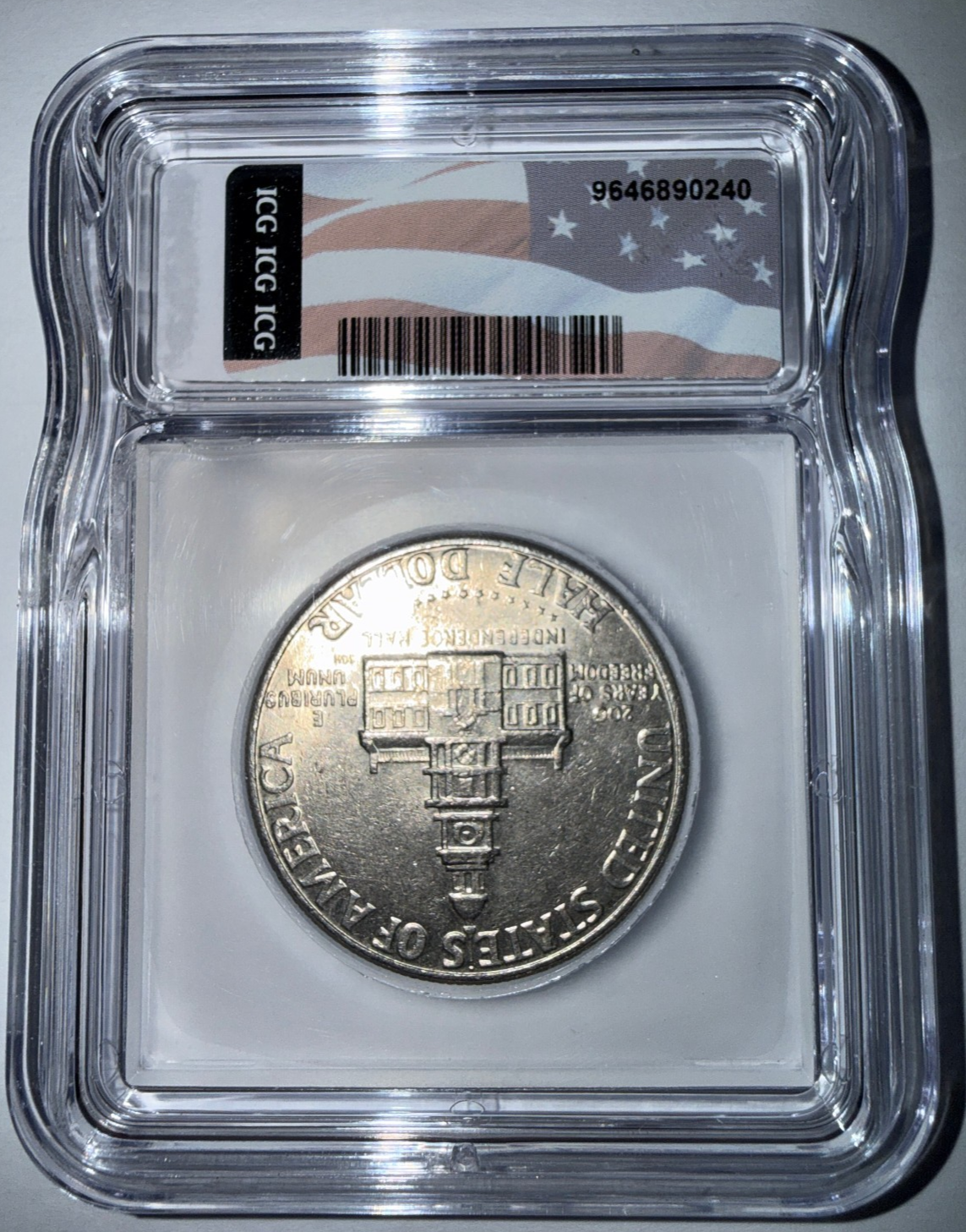 1976-D Kennedy Bicentennial Half Dollar ICG Genuine 1776-1976 Coin