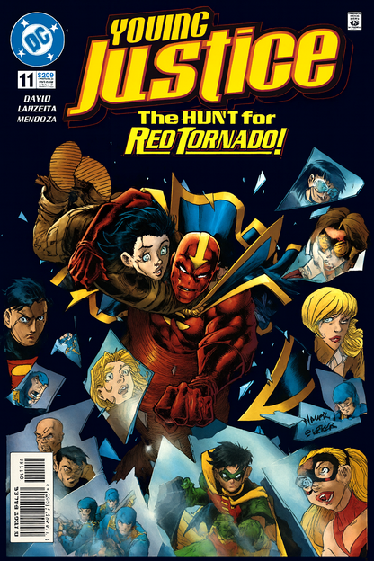 Young Justice #11 1999 Hunt for Red Tornado DC Comics Near Mint