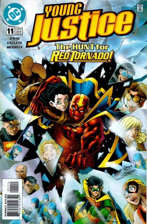 Young Justice #11 1999 Hunt for Red Tornado DC Comics Near Mint