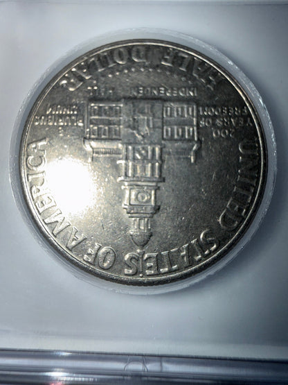 1976-D Kennedy Bicentennial Half Dollar ICG Genuine 1776-1976 Coin