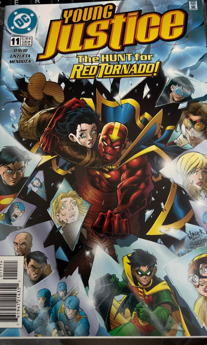 Young Justice #11 1999 Hunt for Red Tornado DC Comics Near Mint