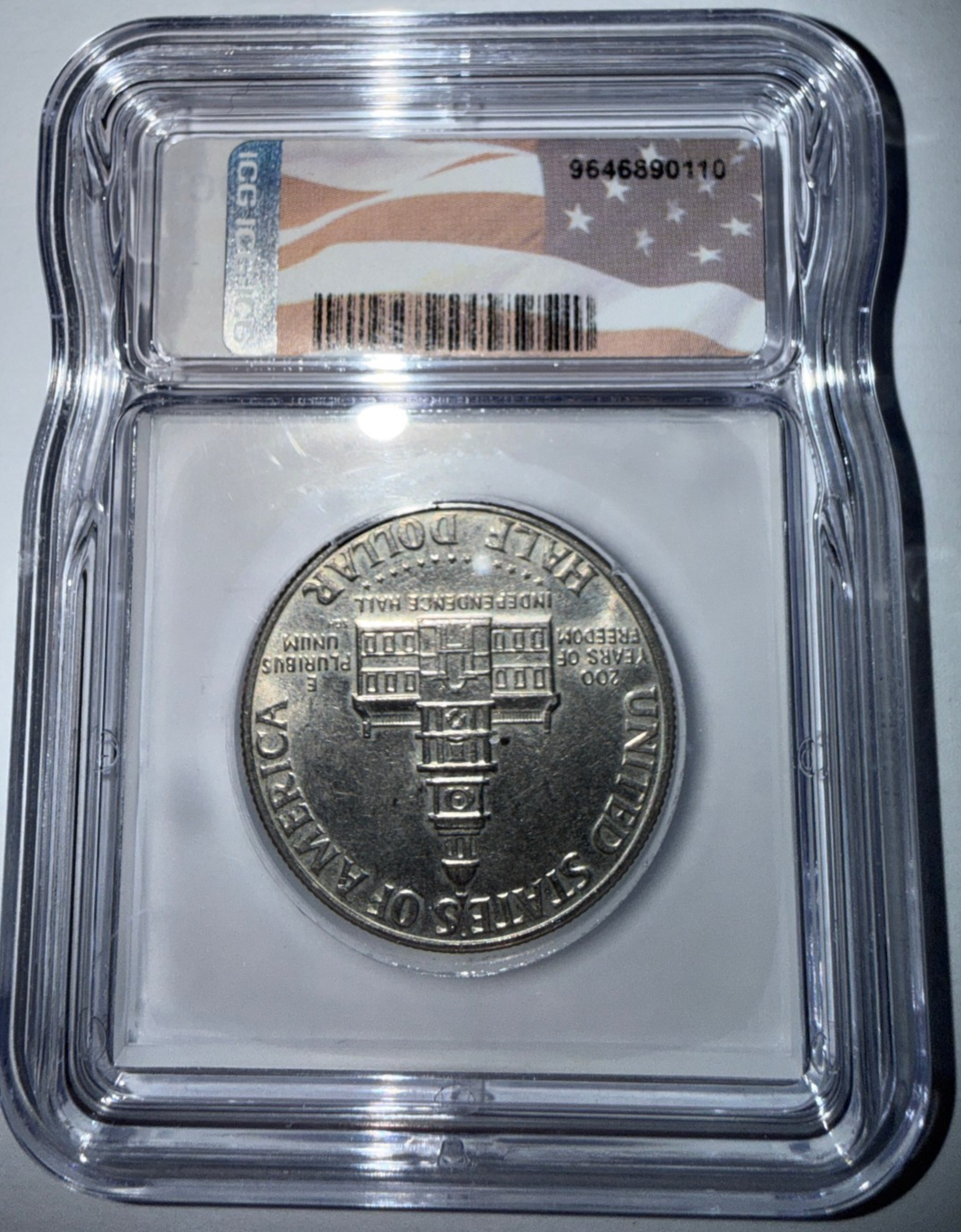 1976 Kennedy Half Dollar ICG Certified Bicentennial 50C Genuine Coin