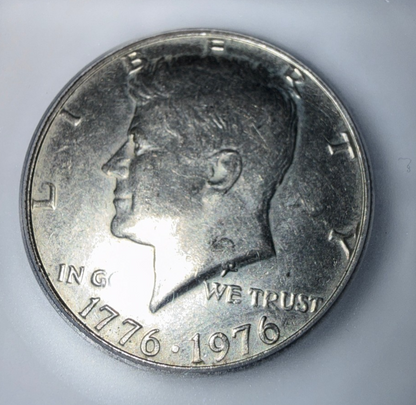 1976 Kennedy Half Dollar ICG Certified Bicentennial 50C Genuine Coin