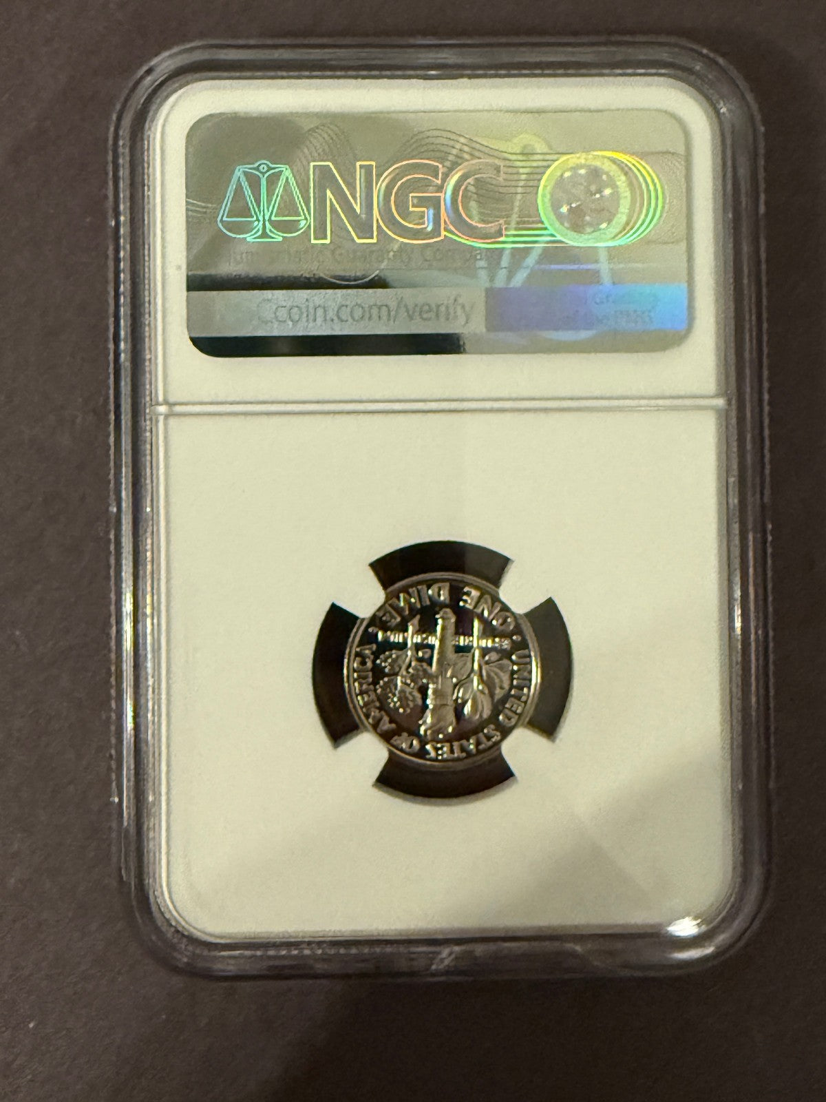 1992-S Roosevelt Dime PF69 Ultra Cameo NGC Proof Clad 10C Certified