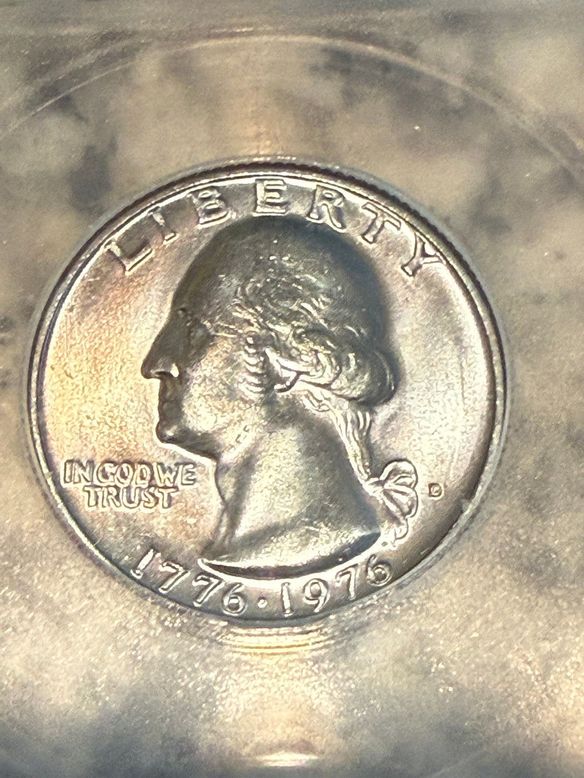 1976-D Washington Quarter ICG MS67 Bicentennial Type 2 High Grade