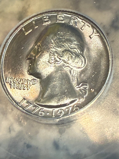 1976-D Washington Quarter ICG MS67 Bicentennial Type 2 High Grade