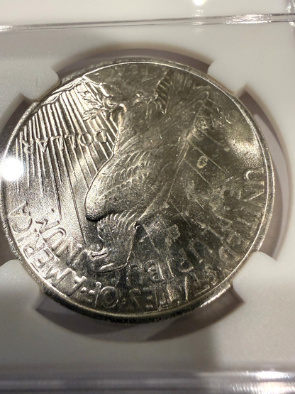 1922 Peace Silver Dollar 90% Silver .7734 oz ASW Philadelphia Mint