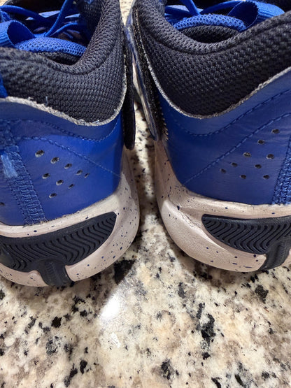 Nike Kids Basketball Shoes DV8994-400 Size 3Y Blue White Retro Sneakers