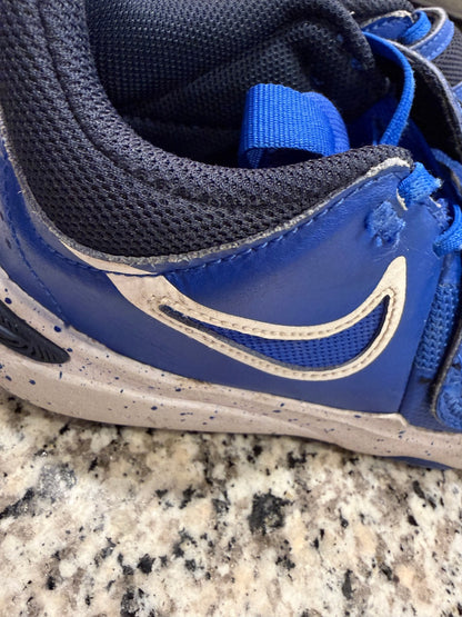 Nike Kids Basketball Shoes DV8994-400 Size 3Y Blue White Retro Sneakers
