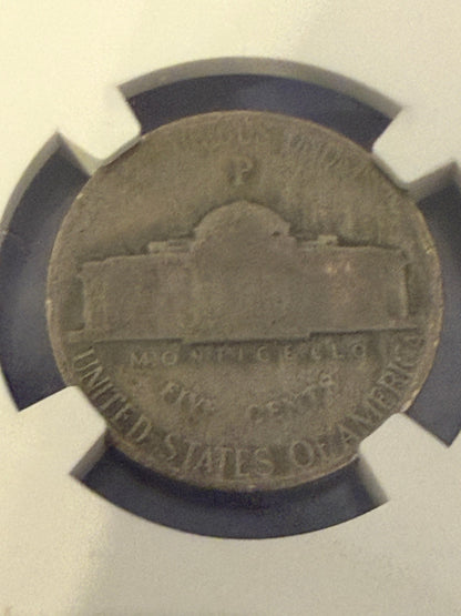 WWII War Nickel 1942-1945 5C NGC Genuine 35% Silver US Coin