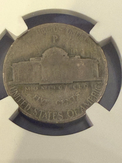 WWII War Nickel 1942-1945 5C NGC Genuine 35% Silver US Coin