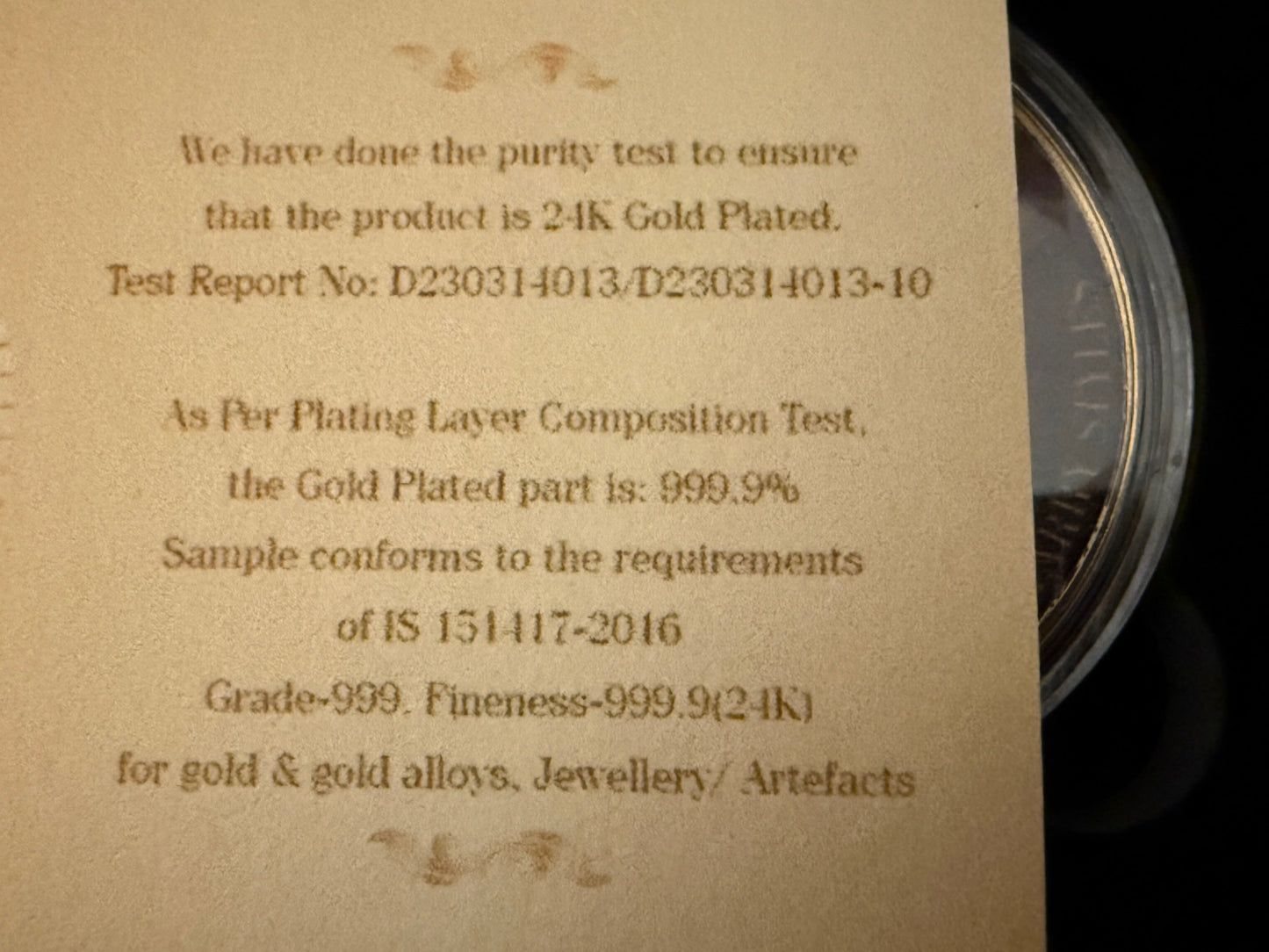 Taylor Swift Gold Plated Coin Collection Display Set Music Memorabilia