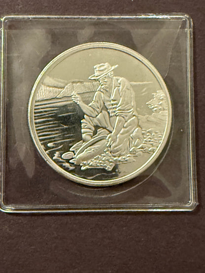Goldpanner 1 oz .999 Fine Silver Divisible Round 1 Troy Ounce Bullion Coin