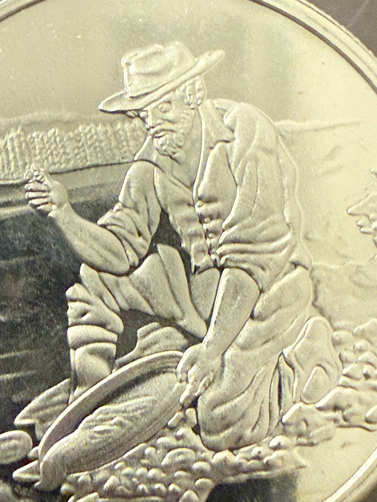 Goldpanner 1 oz .999 Fine Silver Divisible Round 1 Troy Ounce Bullion Coin