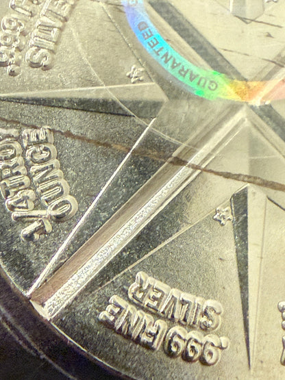 Goldpanner 1 oz .999 Fine Silver Divisible Round 1 Troy Ounce Bullion Coin