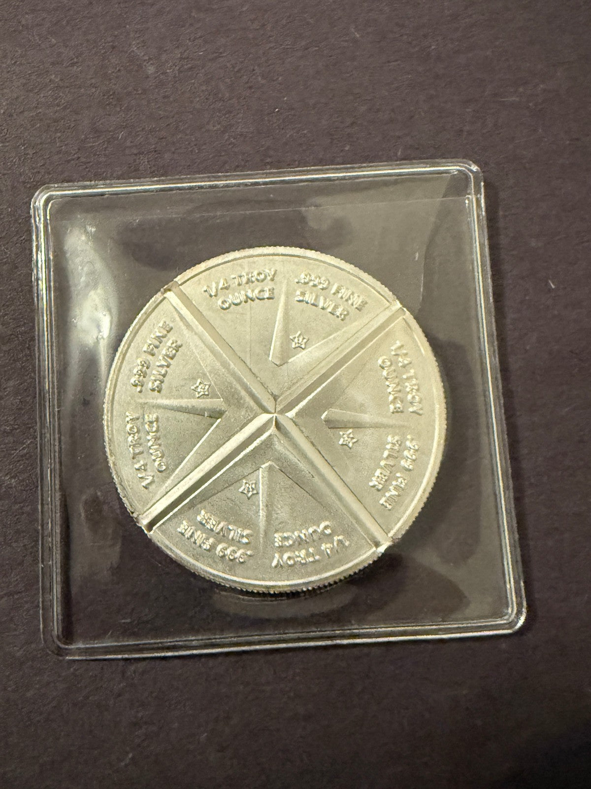 POP Bullion 1oz Silver Round .999 Fine Divisible Pieces Fractional Bar