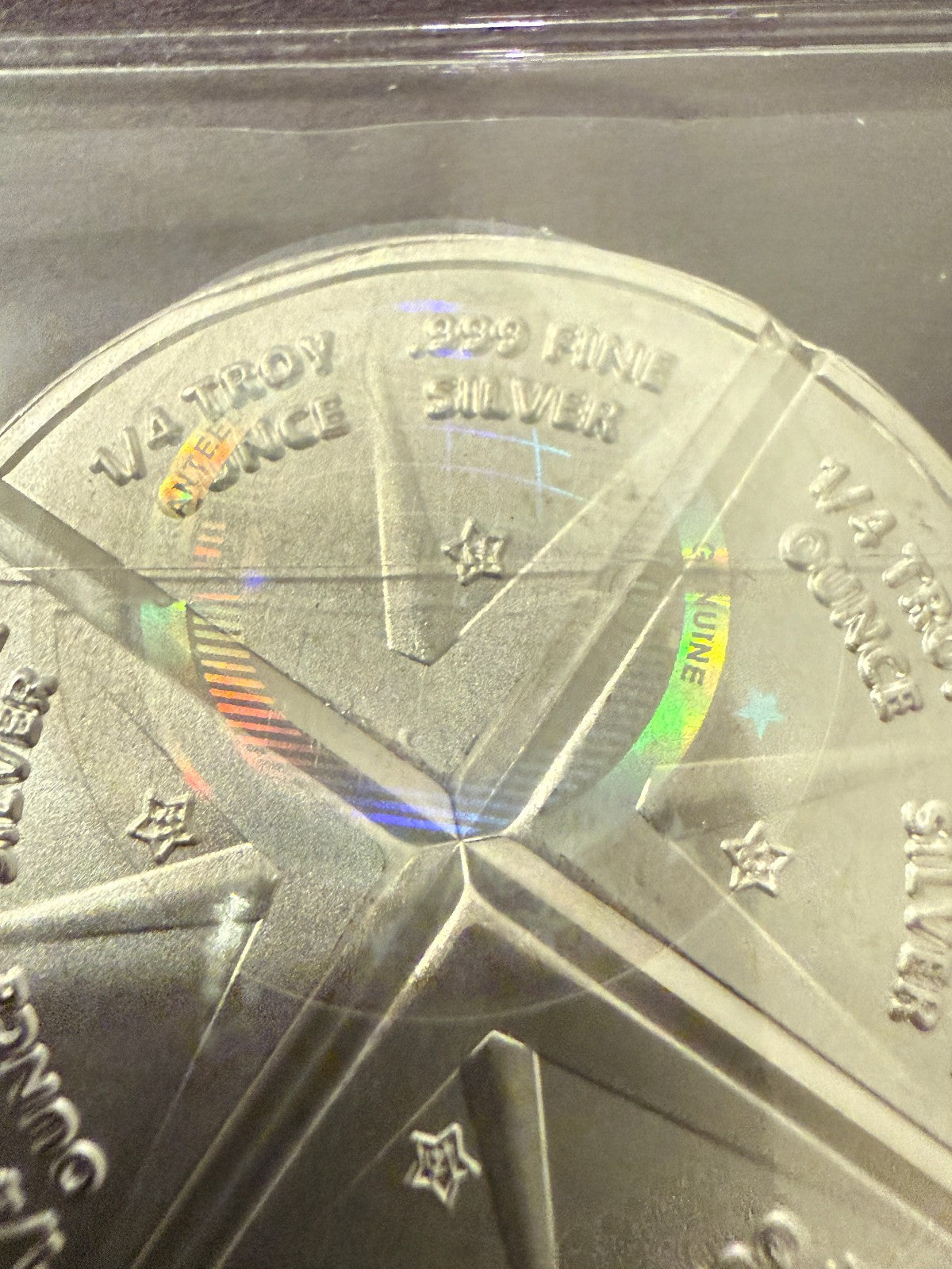 POP Bullion 1oz Silver Round .999 Fine Divisible Pieces Fractional Bar