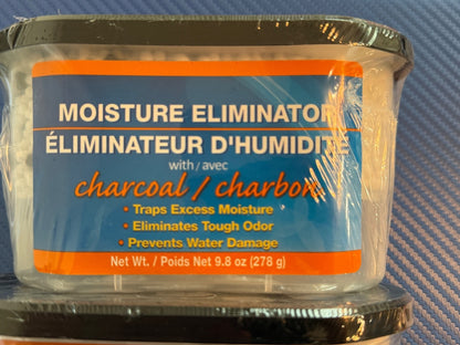 Moisture Eliminator Charcoal 2 Pack Odor Remover Humidity Absorber