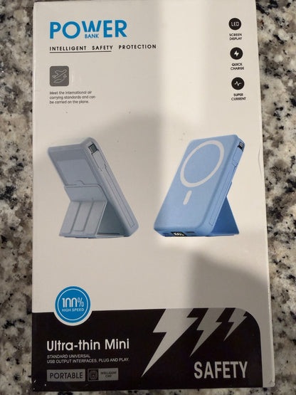 10000mAh Magnetic Wireless Power Bank Fast Charge Portable Charger