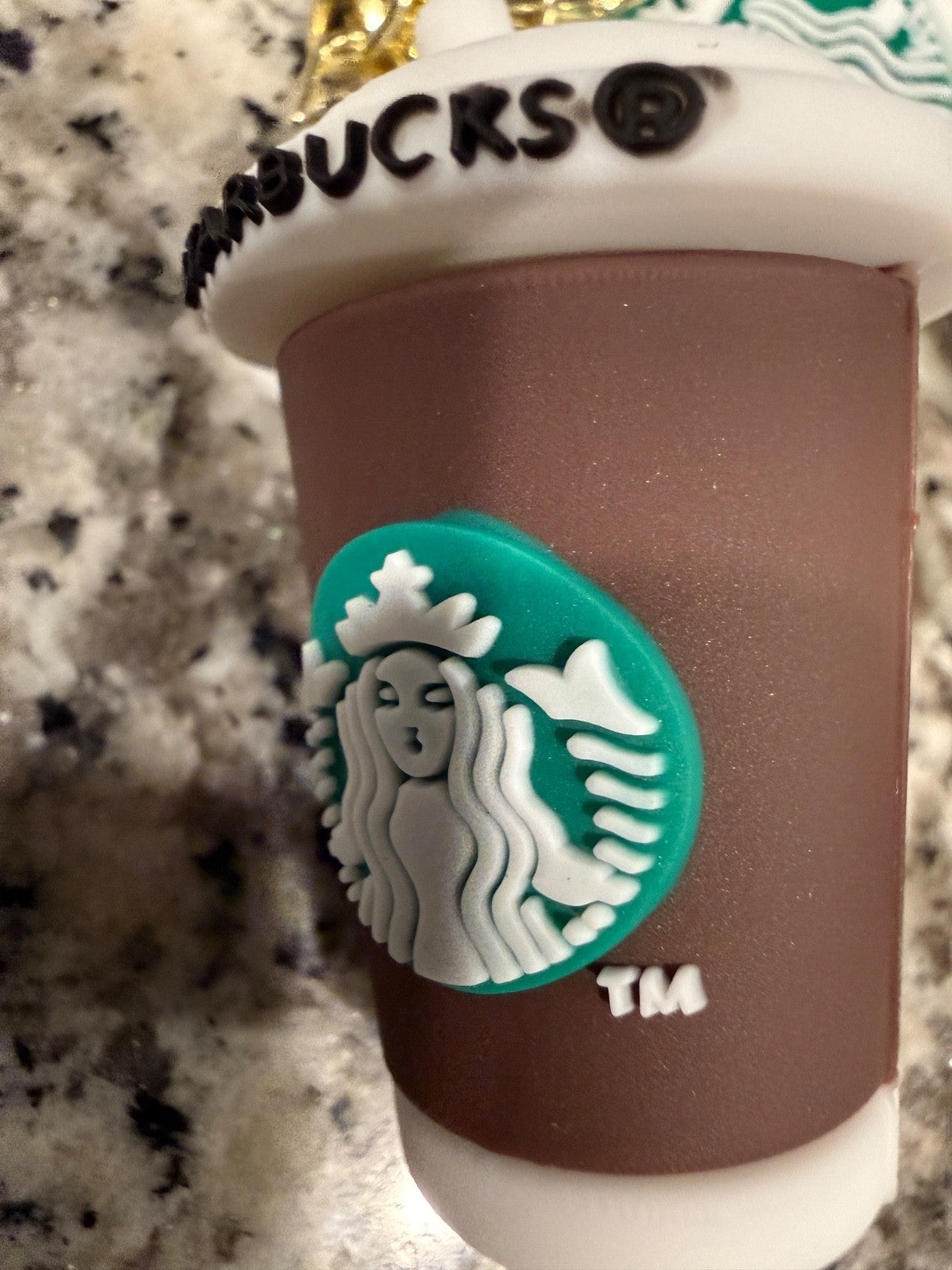 Starbucks Inspired Bear & Coffee Cup Keychain 4 Pack Cute Barista Bag Charm Set