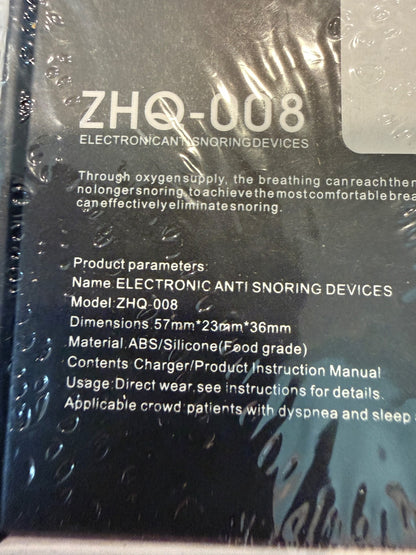 ZHQ-008 Electronic Anti Snoring Device Oxygen Concentration Sleep Aid