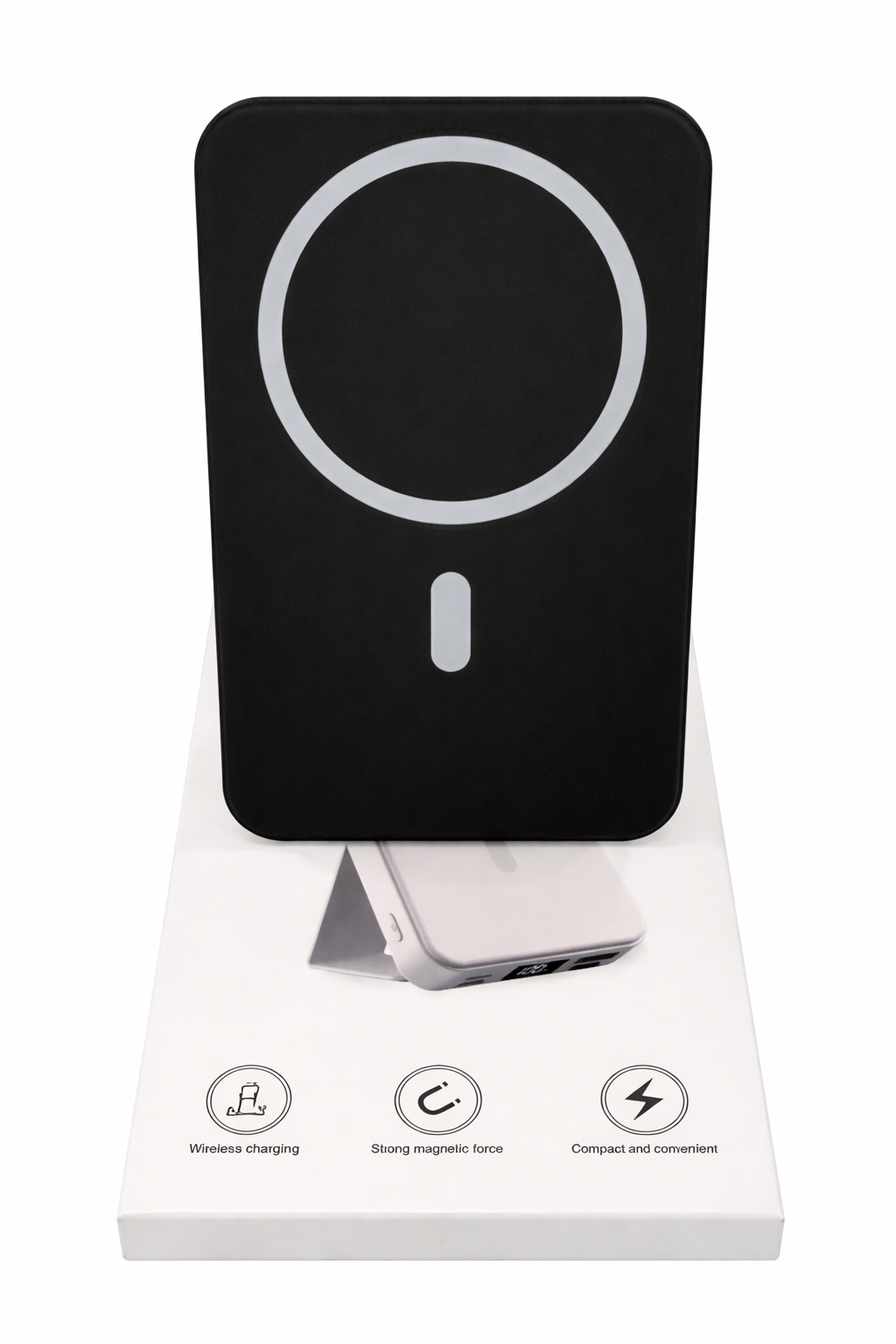 Magnetic Wireless Power Bank Ultra Thin Mini Fast Charger Portable