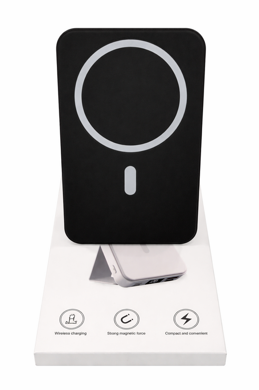 Magnetic Wireless Power Bank Ultra Thin Mini Fast Charger Portable