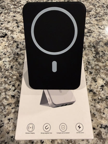 Magnetic Wireless Power Bank Ultra Thin Mini Fast Charger Portable