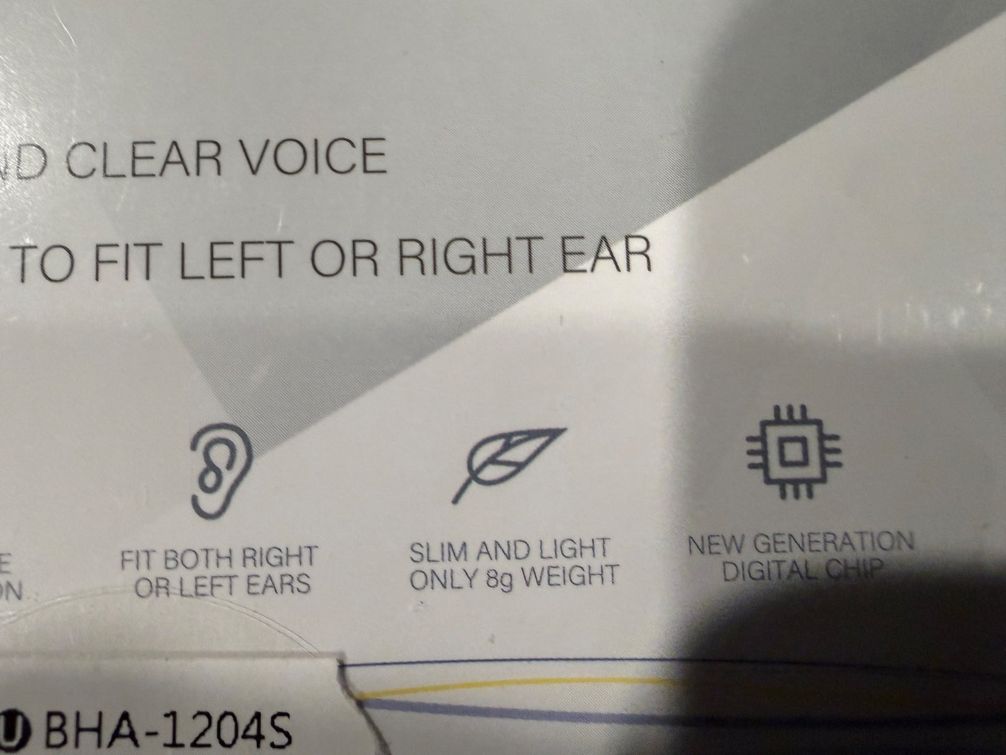 Britzgo BHA-1204S Digital Hearing Amplifier 2 Pack In Ear Sound Enhancer