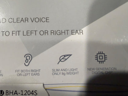 Britzgo BHA-1204S Digital Hearing Amplifier 2 Pack In Ear Sound Enhancer