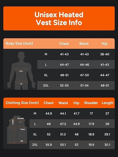 Next Level Heated Jacket Men’s Large w/ 12000mAh 7.4V Rechargeable Battery