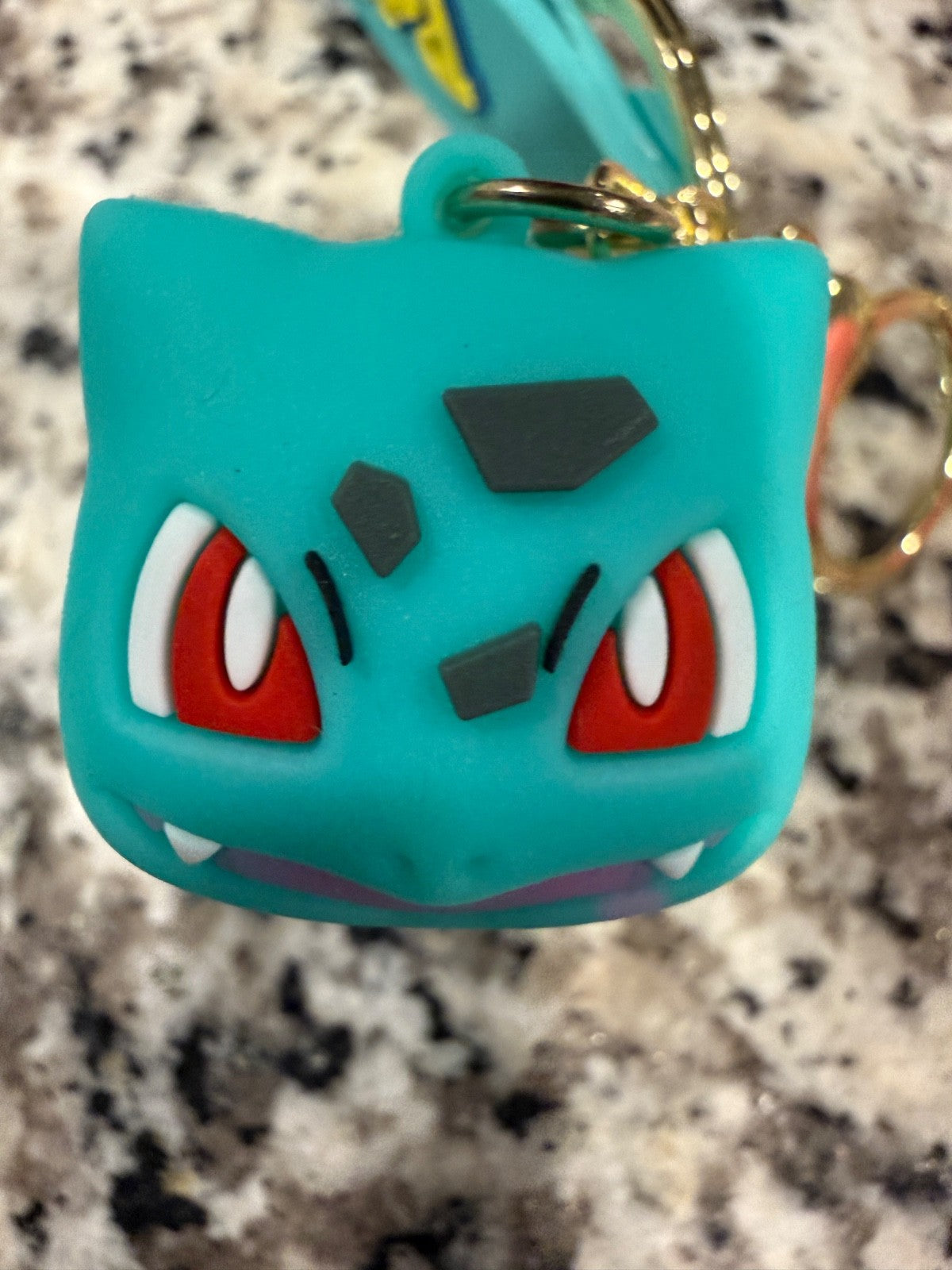 Pokemon Bulbasaur and Jigglypuff 2 Pack Silicone Keychain Set Cute Anime | 0412