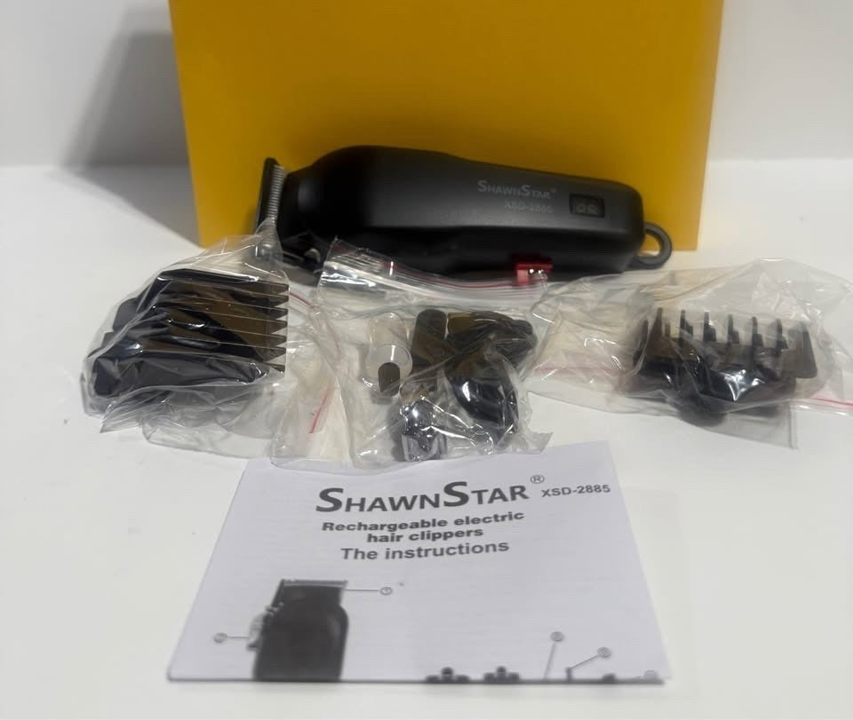 ShawnStar XSD-2885 Hair Clipper 8000RPM LCD Rechargeable Cordless Trimmer