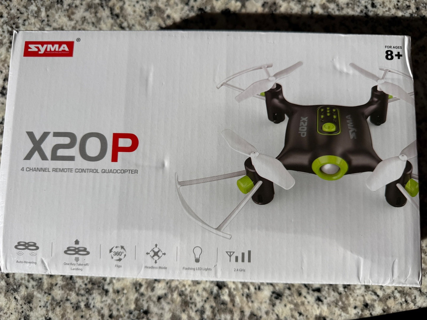 SYMA X20P Mini Drone 4 Channel Remote Control Quadcopter Auto Hover