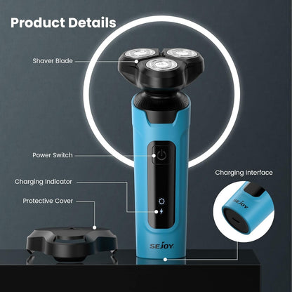 5 In 1 Electric Shaver Rotary Beard Razor Waterproof Grooming Kit Nose | 0279
