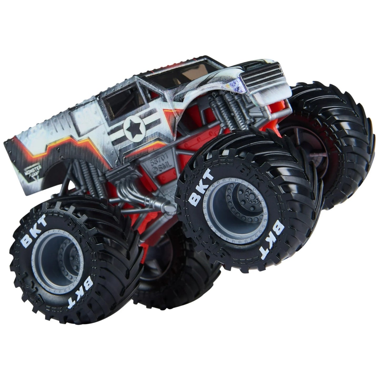 Monster Jam Marvel Iron Man vs War Machine Die Cast Monster Trucks 2 Pack | 0349