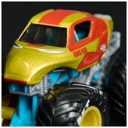 Monster Jam Marvel Iron Man vs War Machine Die Cast Monster Trucks 2 Pack | 0349