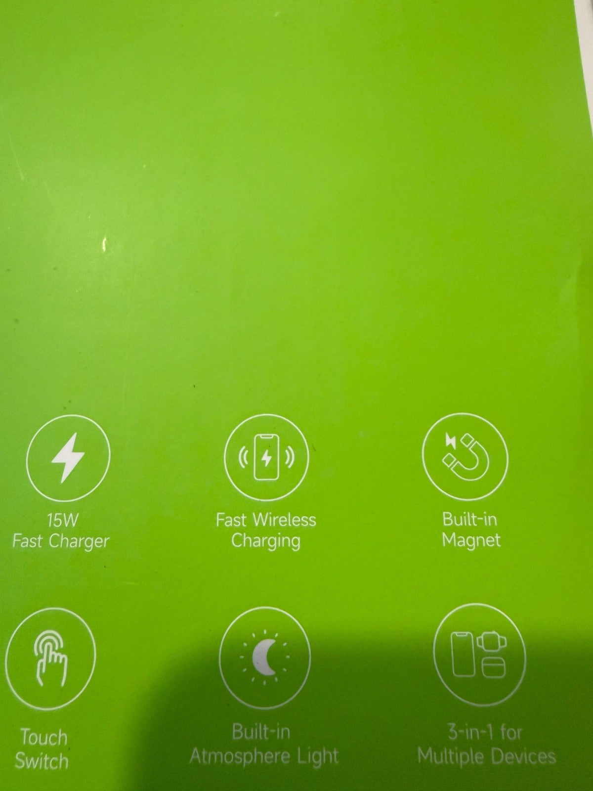 EnergyCell 3 in 1 Wireless Charging Station Fast Charger for Phone/Watch