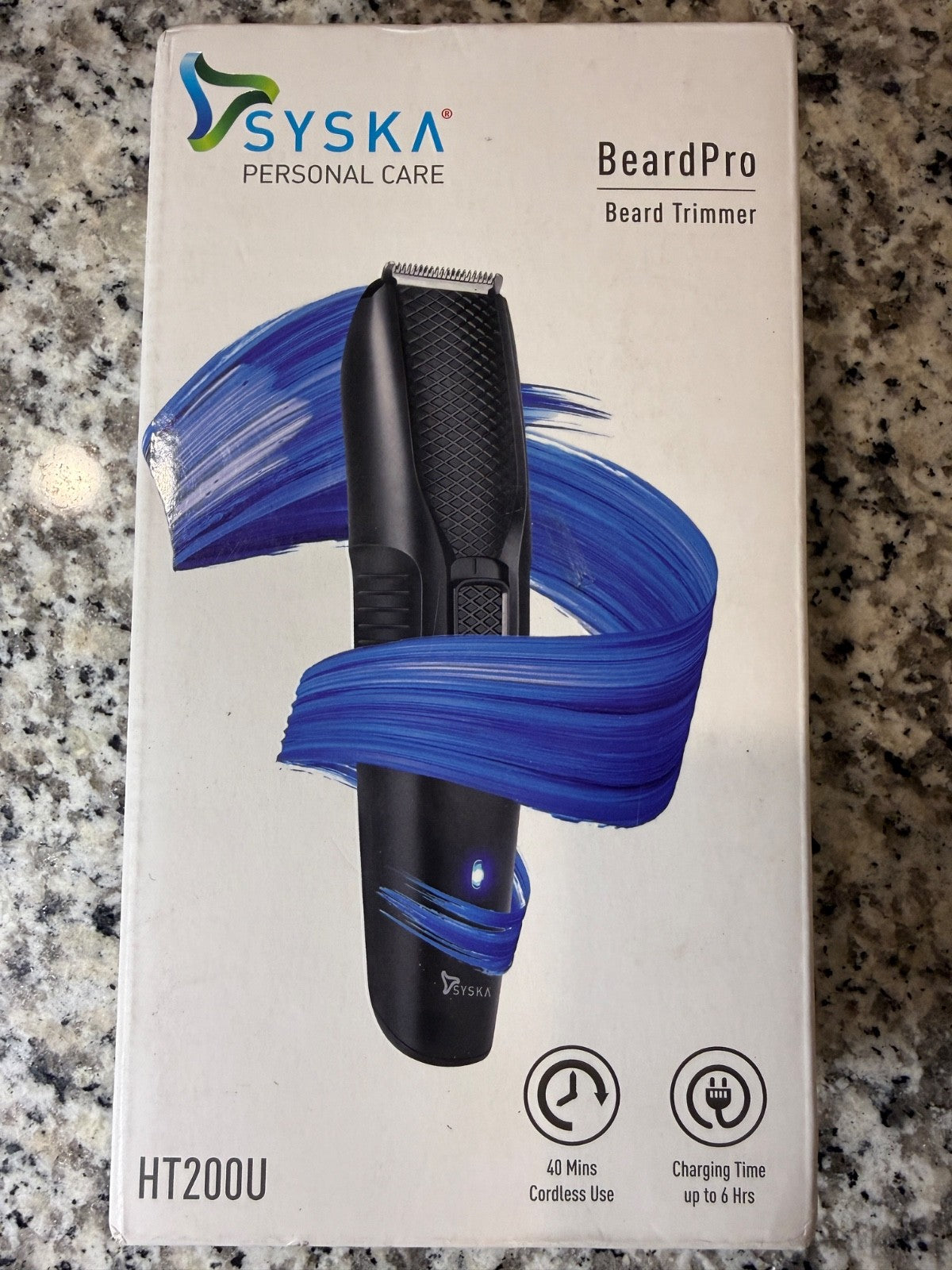 Syska BeardPro HT200U Cordless Rechargeable Beard Trimmer Grooming Kit