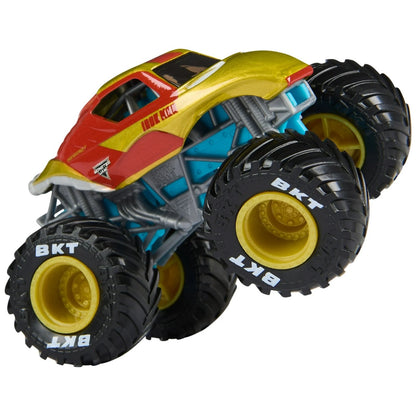Monster Jam Marvel Iron Man vs War Machine Die Cast Monster Trucks 2 Pack | 0349